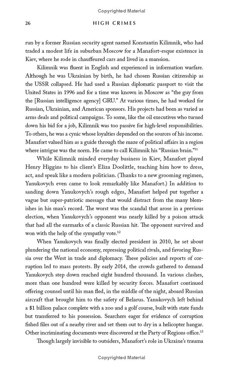 High Crimes: The Corruption, Impunity, And Impeachment Of Donald Trump
