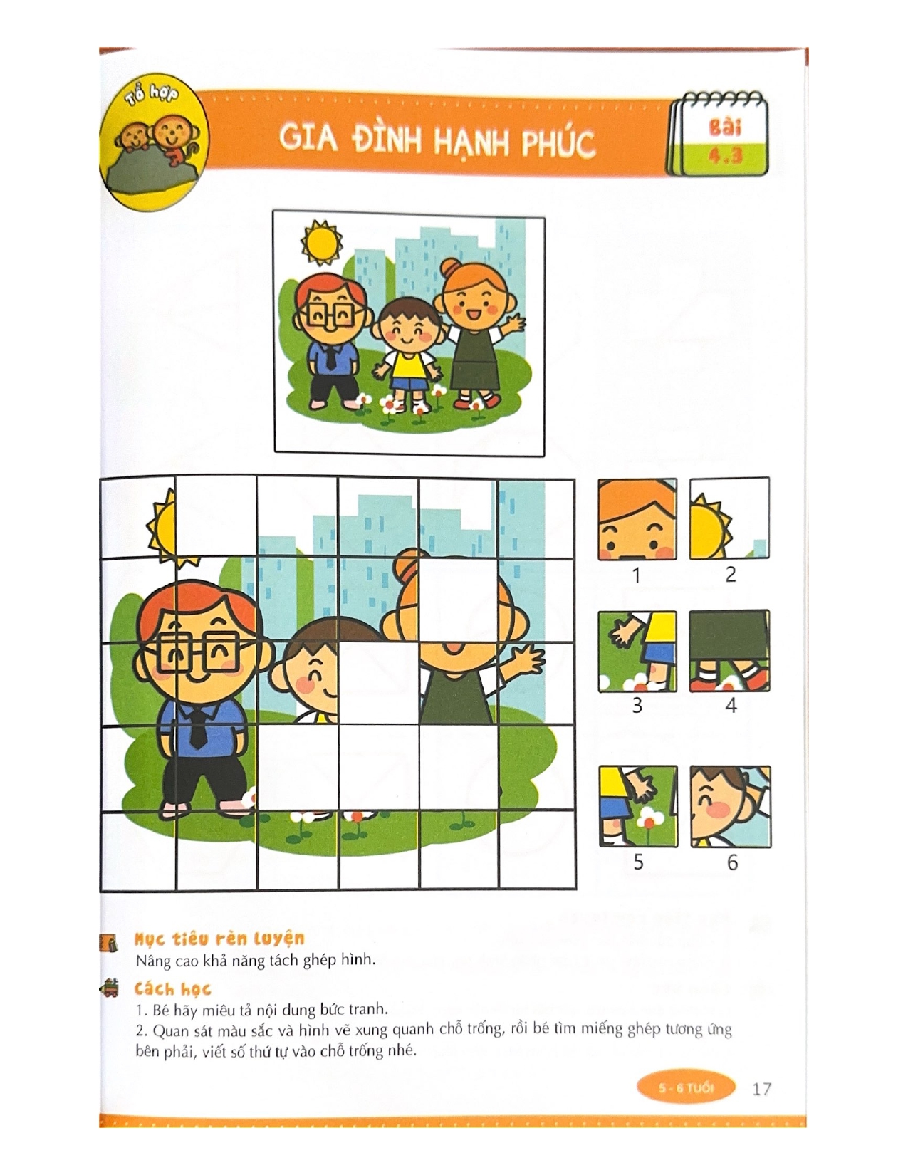 Đánh Thức Tiềm Năng Trí Tuệ - Chú Tâm Sáng Tạo (5-6 Tuổi) - Vanlangbooks