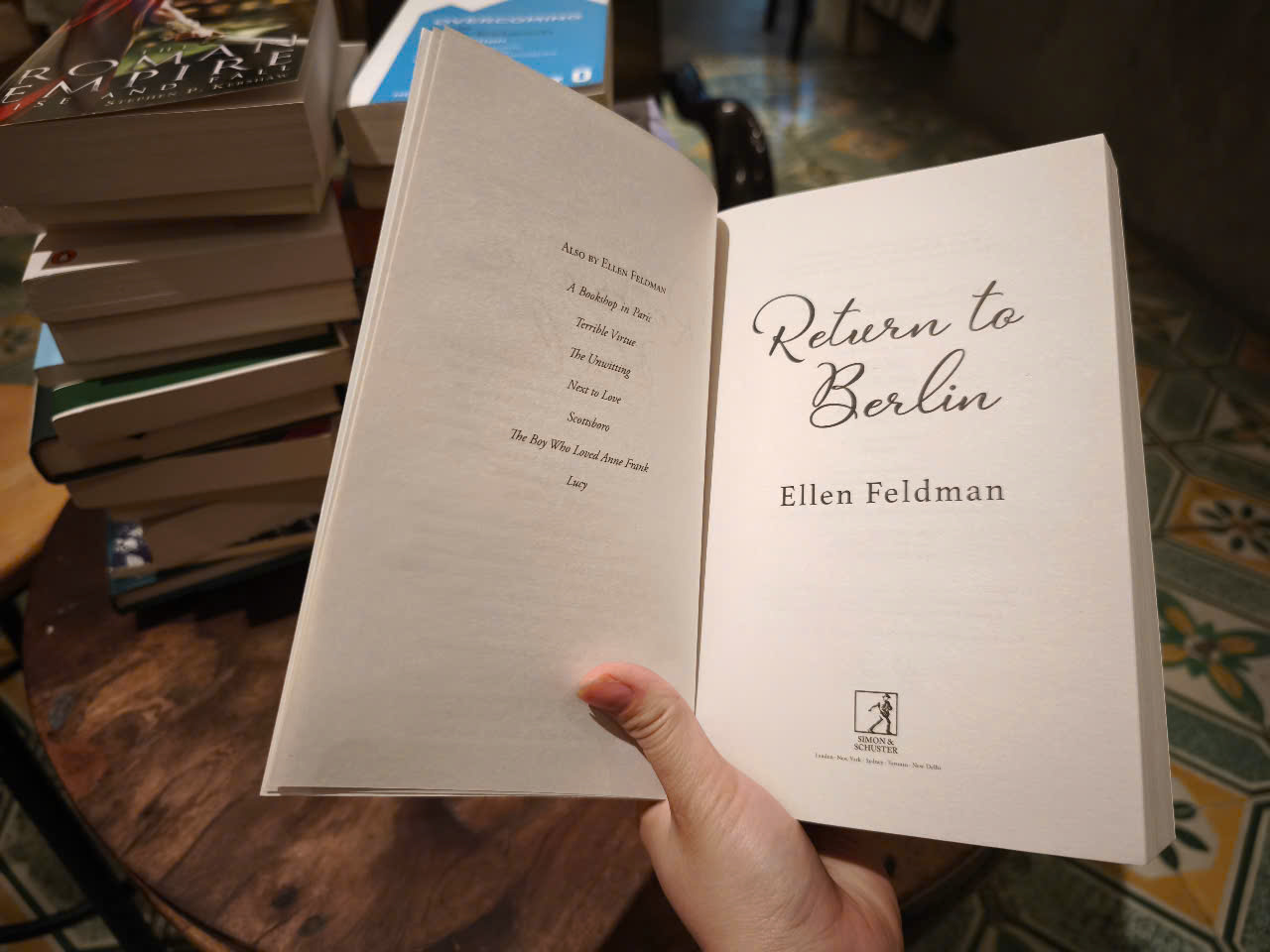 Sách - Return to Berlin by Ellen Feldman - Historical Fiction / Fiction in English