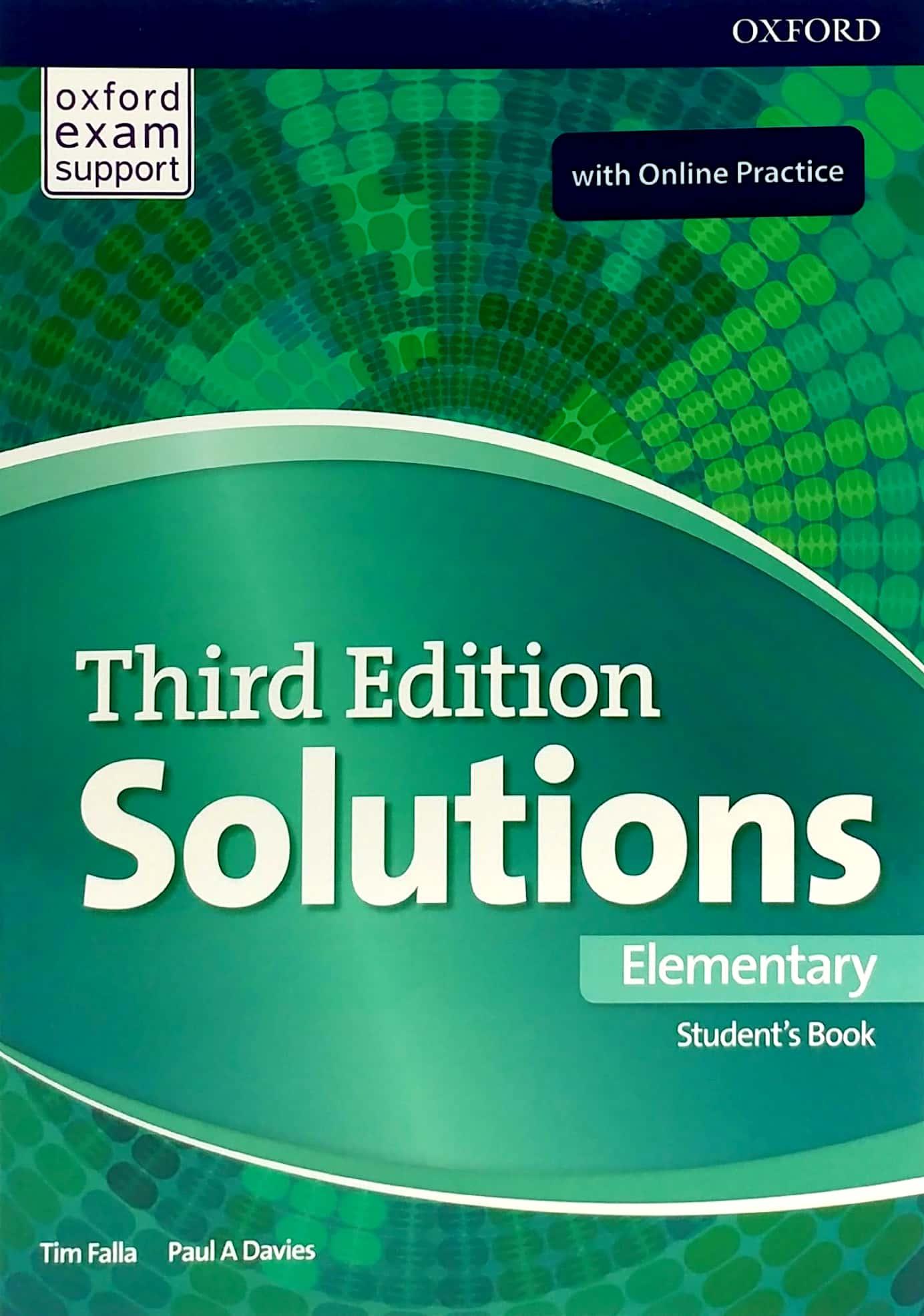 Solutions 3th Edition: Elementary: Student