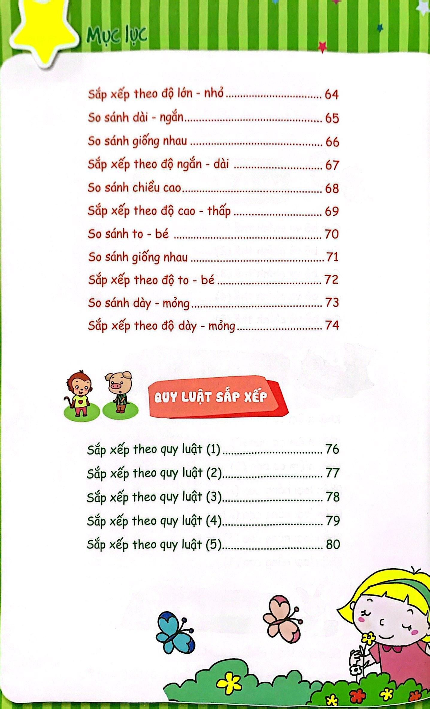 Toán Học Cho Trẻ Mẫu Giáo: Lớp Chồi 1