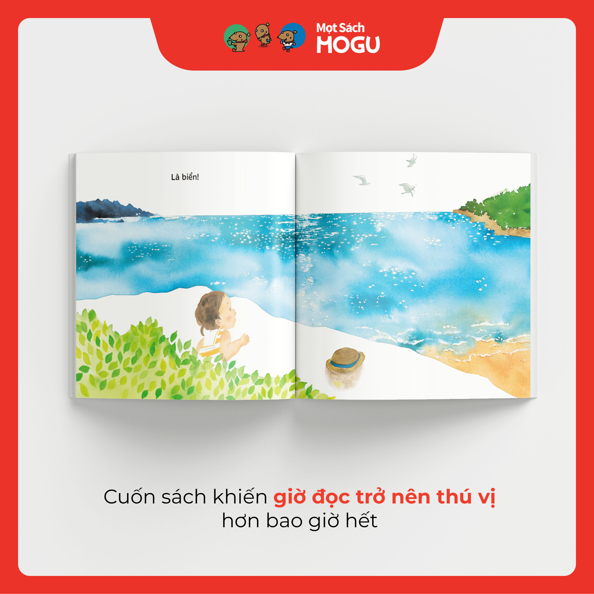 Truyện Ehon bé 1-2-3 tuổi - Đi dạo dưới ánh nắng rực rỡ