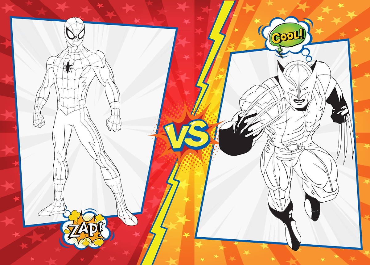 Tô Màu Rèn Luyện Iq Eq Cq - Super Heroes Siêu Anh Hùng - Tập 5 - Tặng Kèm Sticker