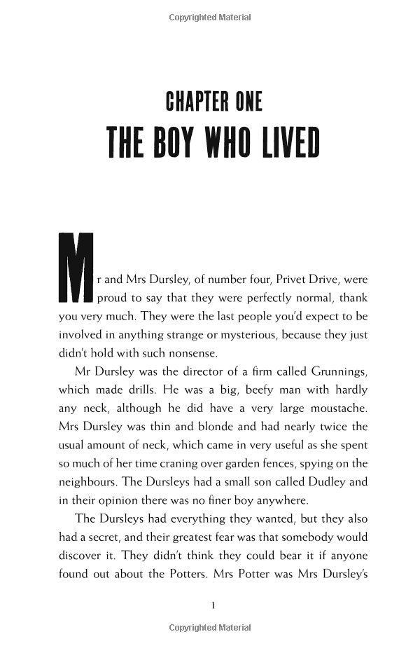 Harry Potter Part 1: Harry Potter And The Philosopher