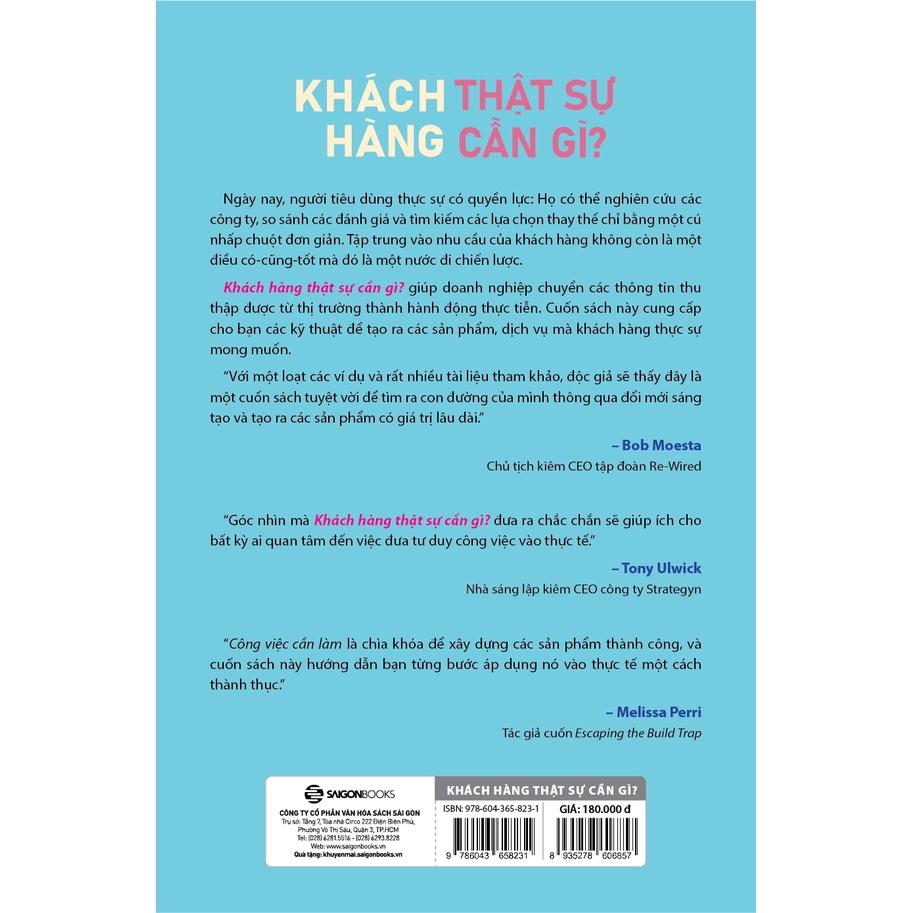 Khách hàng thật sự cần gì
