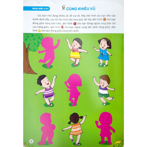 Bóc Dán Hình Thông Minh Phát Triển Khả Năng Tư Duy Toán Học IQ EQ CQ (4-5 Tuổi) - 188 Sticker (Quyển 2)