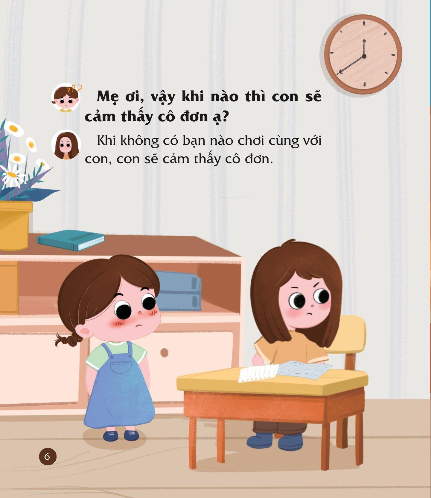 Sách Cùng Con Nuôi Dưỡng Cảm Xúc Tích Cực - Con Không Cô Đơn