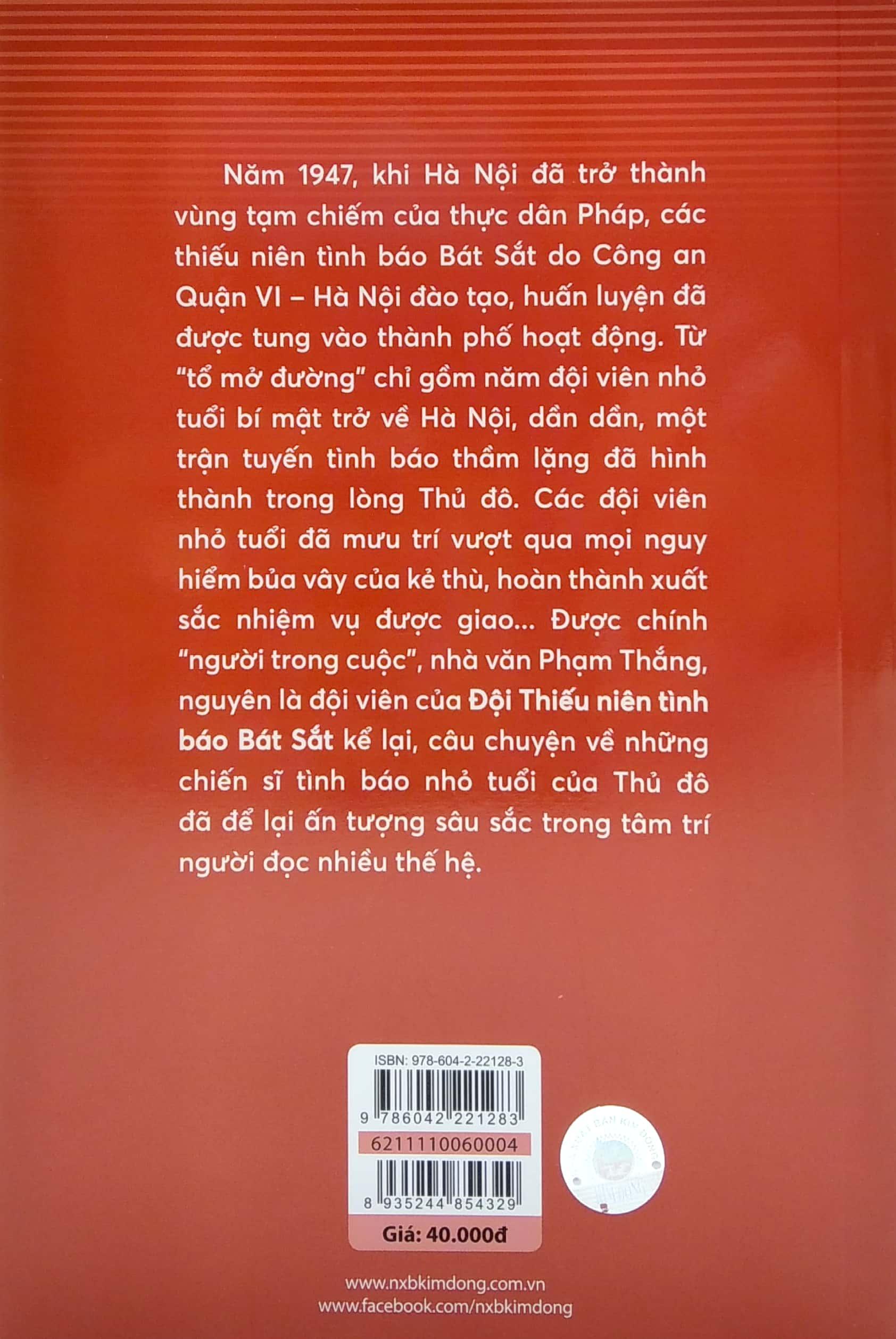 Đội Thiếu Niên Tình Báo Bát Sắt (Tái Bản 2021)