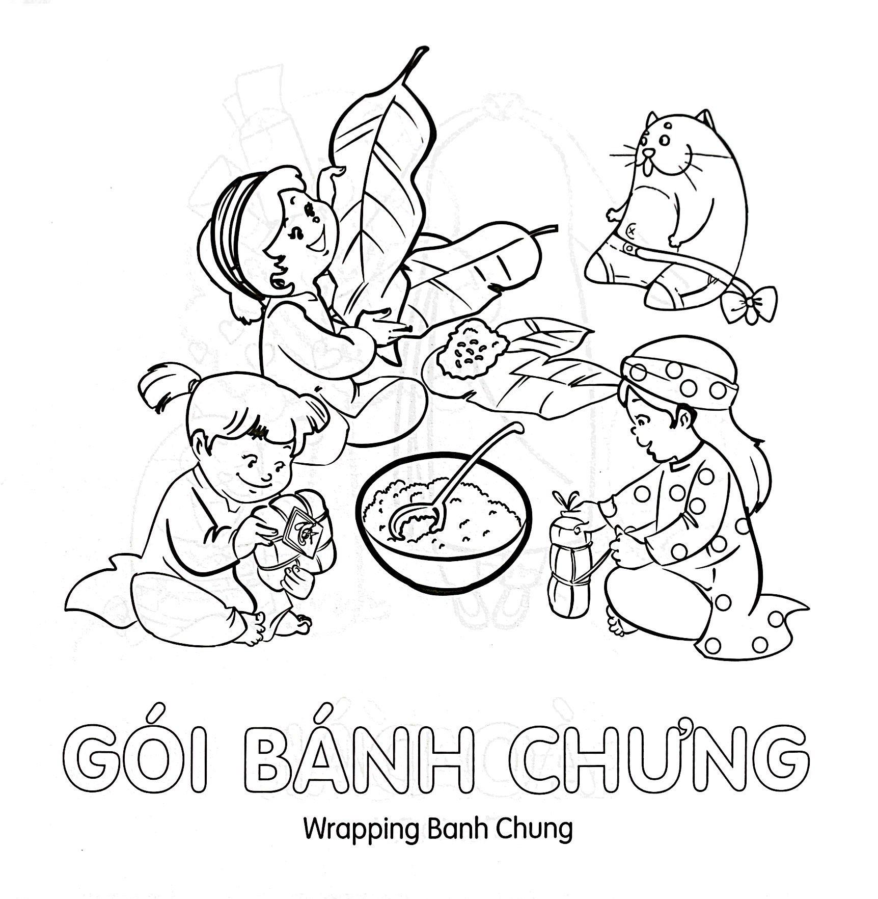Tô Màu Cùng Mèo Thông Thái - Song Ngữ Việt-Anh - Bốn Mùa (Dành Cho Trẻ Từ 3-5 Tuổi)