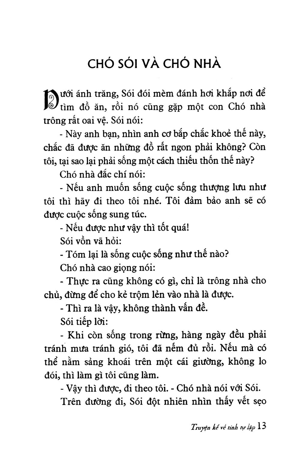 Truyện kể về: Tính tự lập (tái bản)
