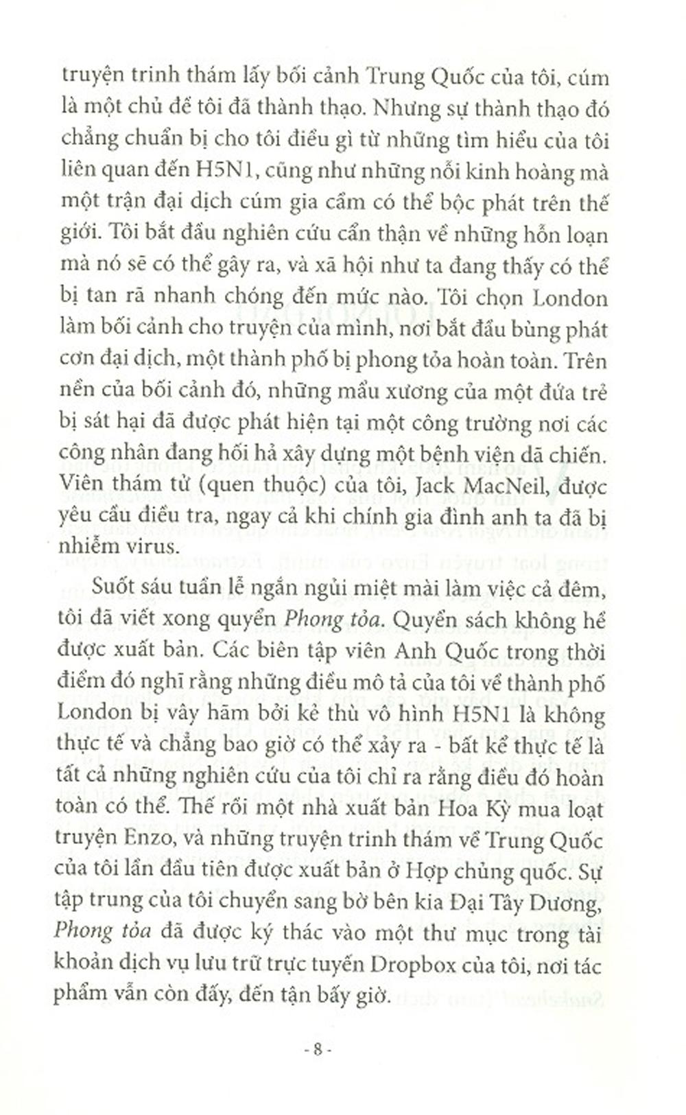 Phong Tỏa - Lockdown