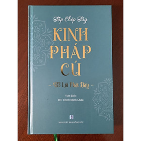 Tập Chép Kinh Pháp Cú (bìa cứng)