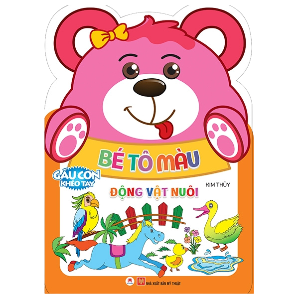 Sách Thiếu Nhi- Combo 5 cuốn Bé Tô Màu Gấu Con Khéo Tay: Đồ chơi, Đồ Dùng Gia Đình, Động Vật Biển, Động Vật Nuôi, Thế Giới Côn Trùng- 2HBooks