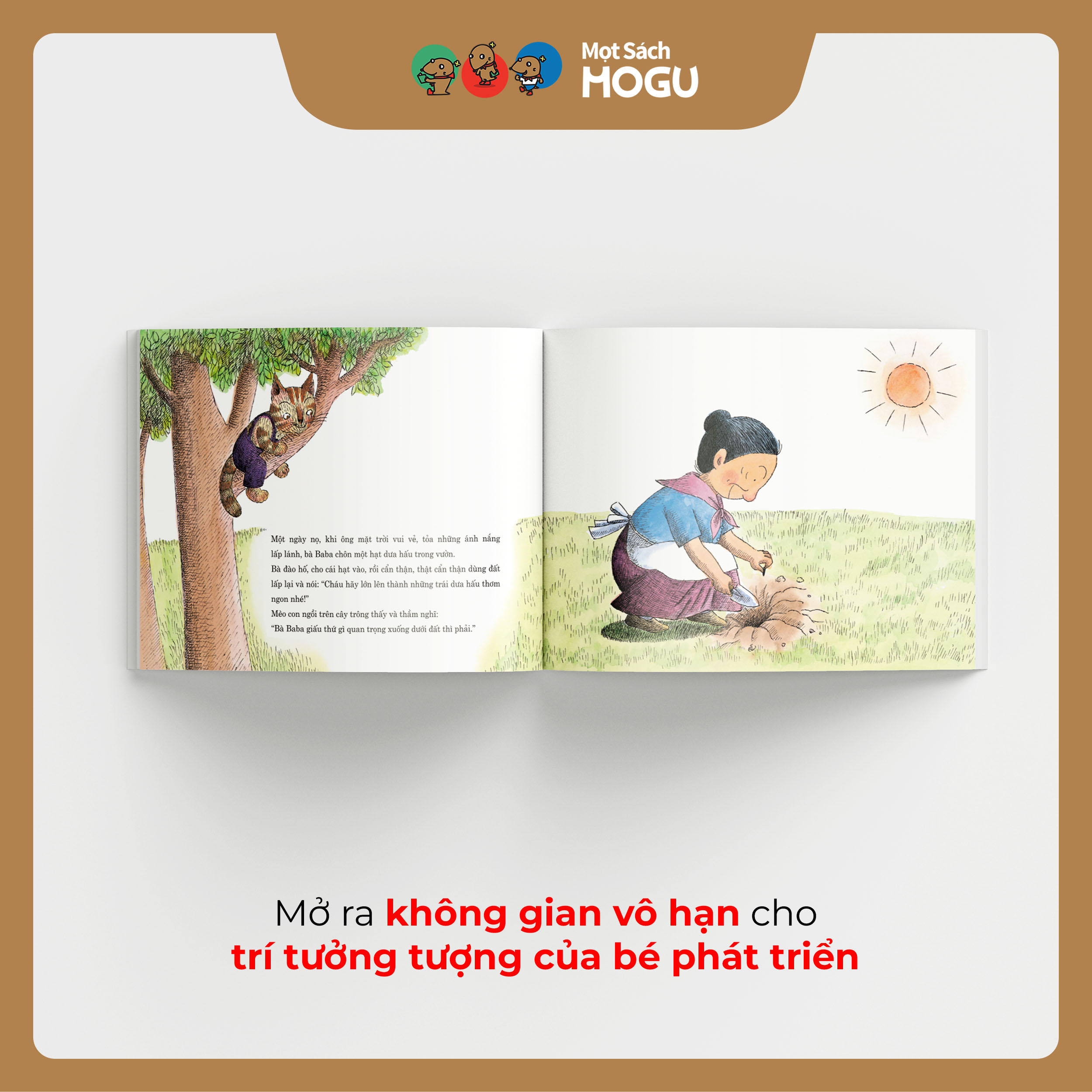 Truyện Ehon bé 3-4-5 tuổi - Hạt Dưa Hấu