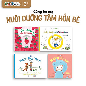 Truyện Ehon bé 3-4-5 tuổi - Bộ 4 cuốn Nuôi dưỡng tâm hồn bé