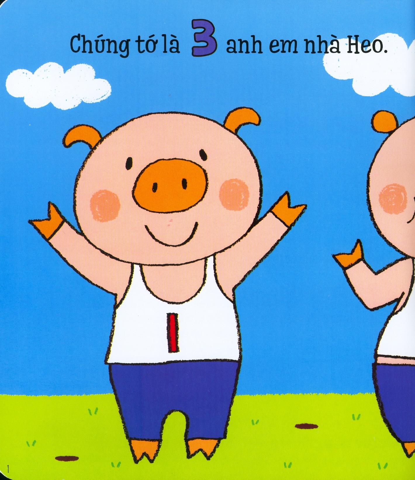 Sách Ehon Kỹ Năng Sống Cho Bé - Heo Con Tập Thể Dục