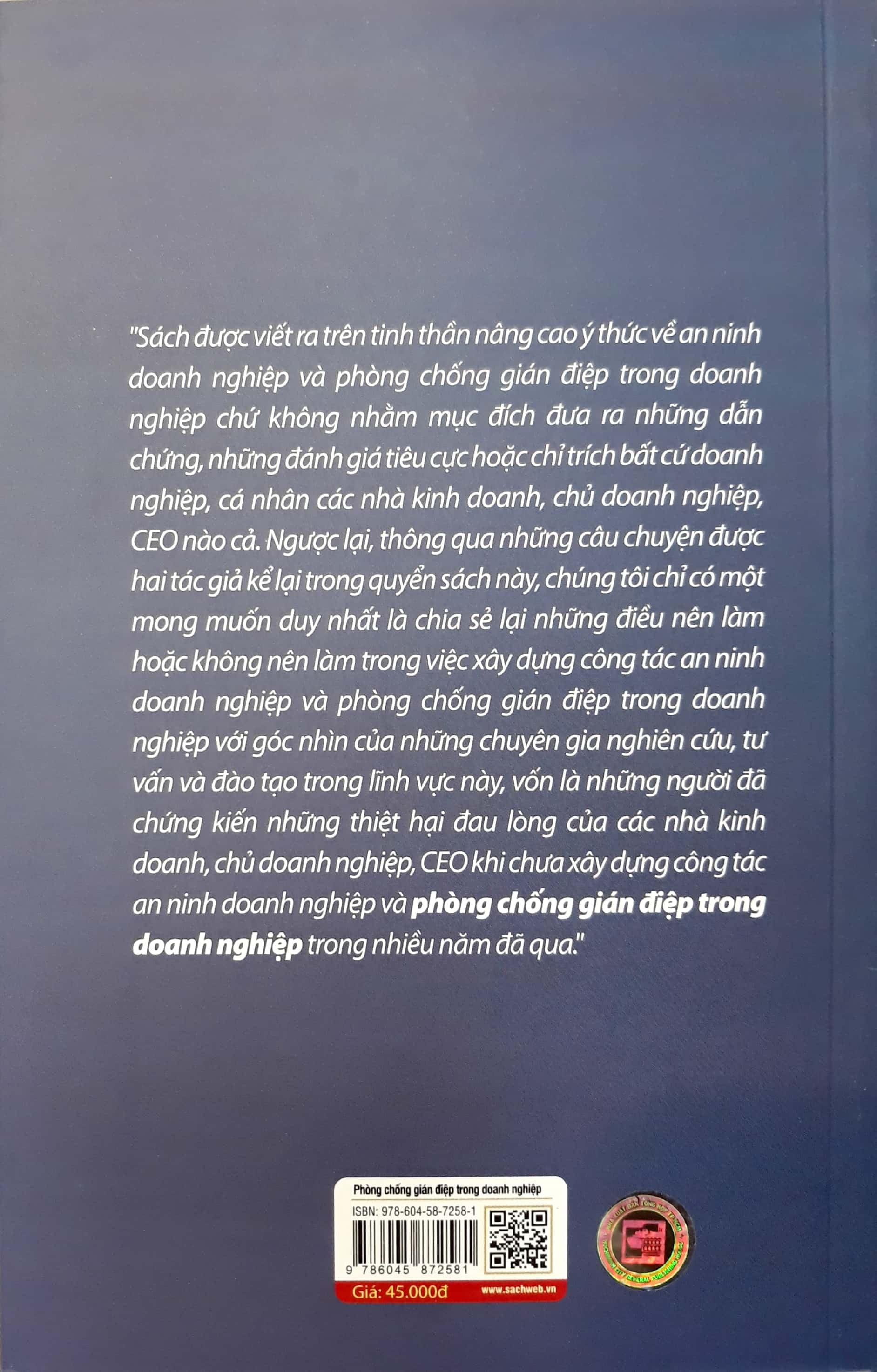 Sổ Tay CEO – Phòng Chống Gián Điệp Trong Doanh Nghiệp