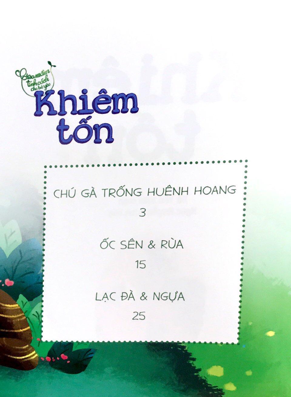 Gieo Mầm Tính Cách Cho Bé Yêu: Khiêm Tốn (2022)