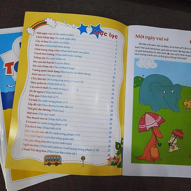 Dạo chơi cùng Toán học -Trò chơi dán giấy