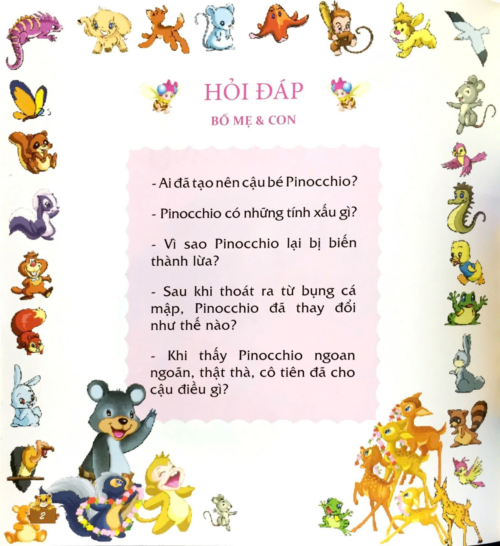 Truyện Kể Cho Bé Trước Giờ Đi Ngủ - Ngày Xửa Ngày Xưa: Cậu Bé Người Gỗ Pinocchio