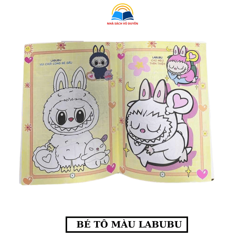 Sách - Bé Tô Màu Labubu (Trọn bộ 4 cuốn)