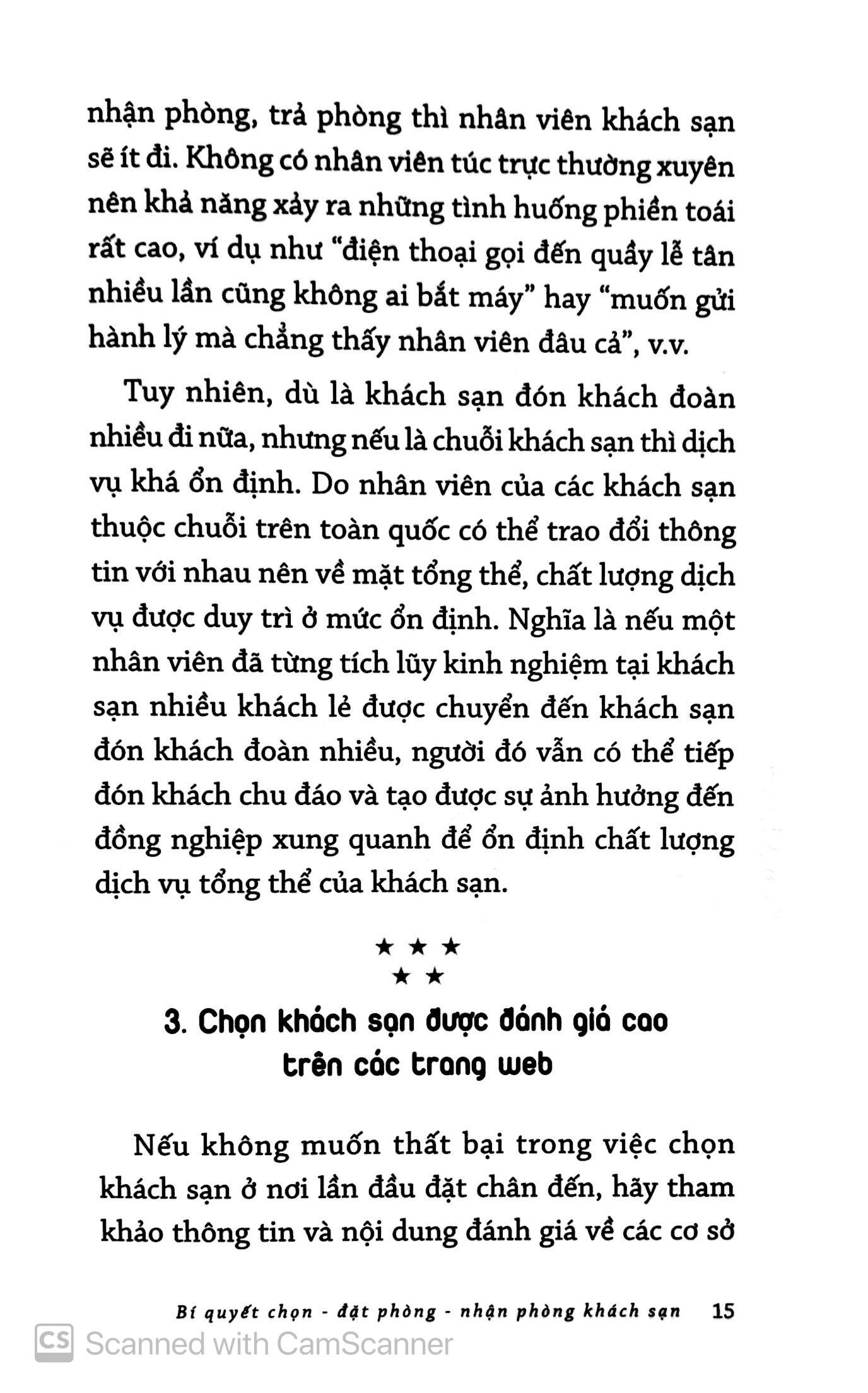 Bí Quyết Sử Dụng Khách Sạn Sành Điệu