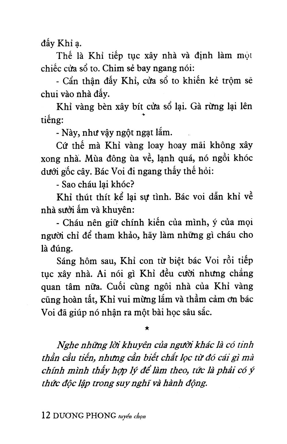 Truyện kể về: Tính tự lập (tái bản)