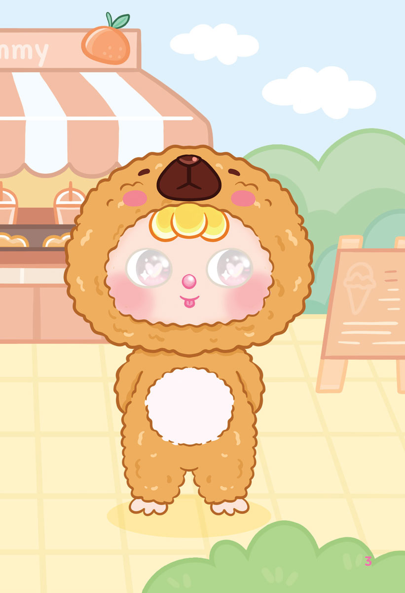 Mini Fashion - Baby Three (100+ Stickers Dễ Thương) - MEGA