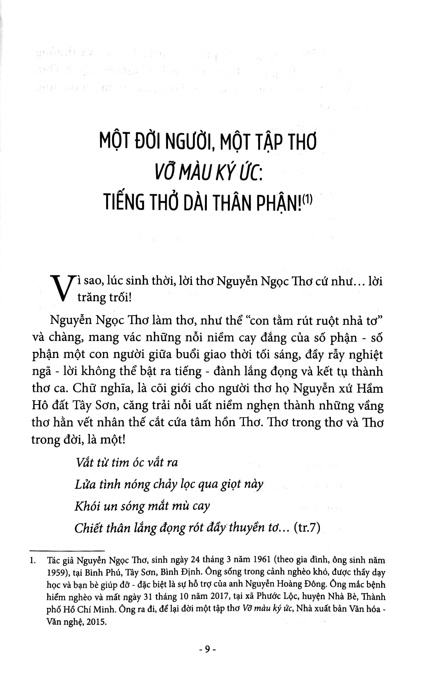 Đọc Thơ Bạn