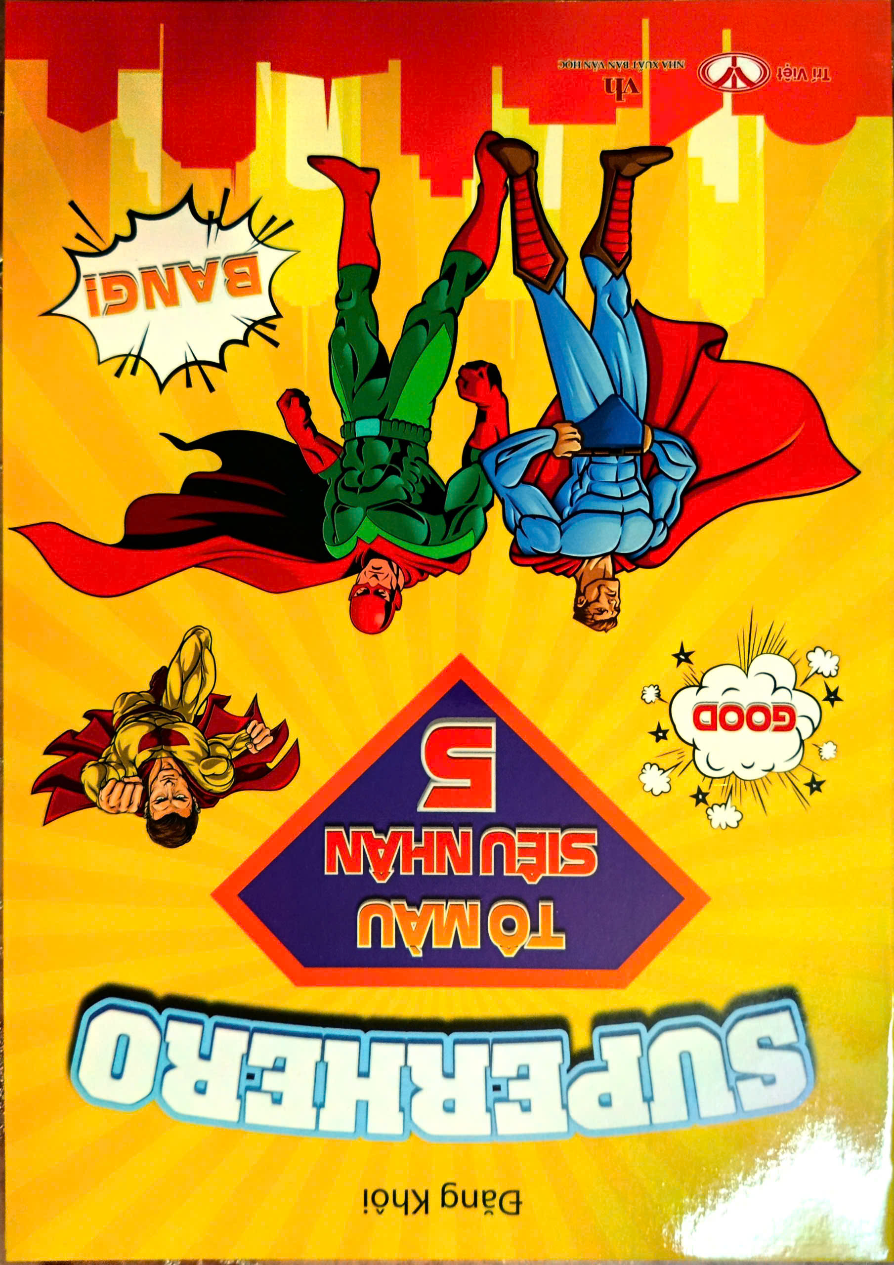 Combo Bộ Superhero - Tô Màu Siêu Nhân (Bộ 6 Cuốn)
