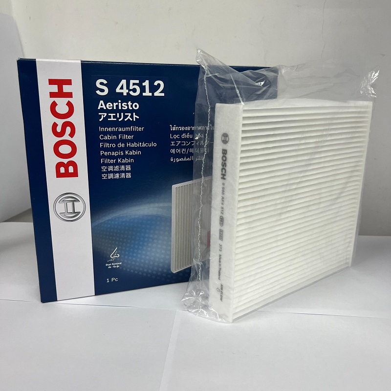 Lọc Gió Điều Hòa Tiêu Chuẩn BOSCH Aeristo S4512 Dành Cho Xe SUZUKI XL-7 (20-), Ertiga ( 19 - )