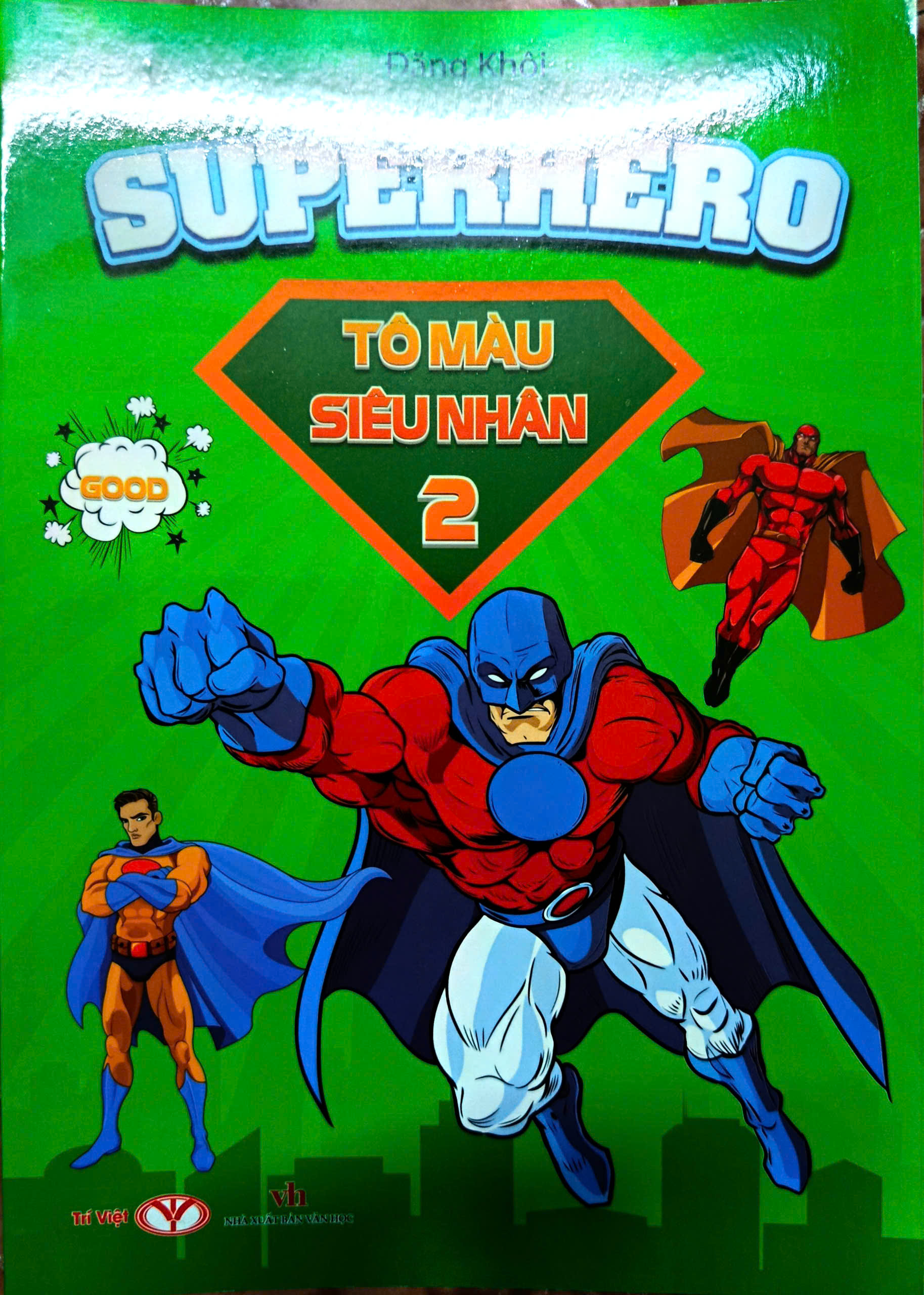 Combo Bộ Superhero - Tô Màu Siêu Nhân (Bộ 6 Cuốn)