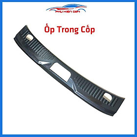 Ốp chống trầy cốp Everest 2017-2018-2019-2020-2021-2022 thép không gỉ vân Cacbon bảo vệ xe chống va đập