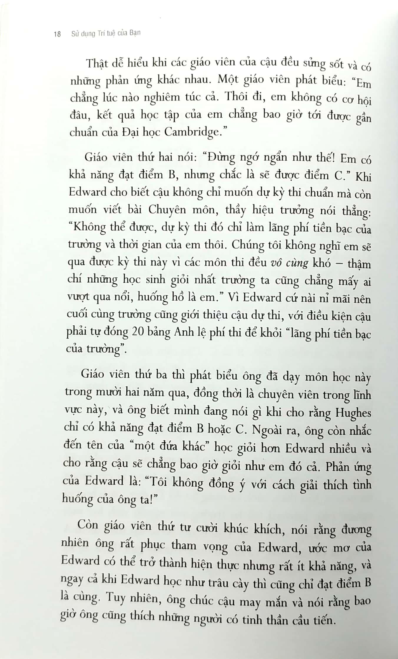 Sử Dụng Trí Tuệ Của Bạn (Tái Bản)