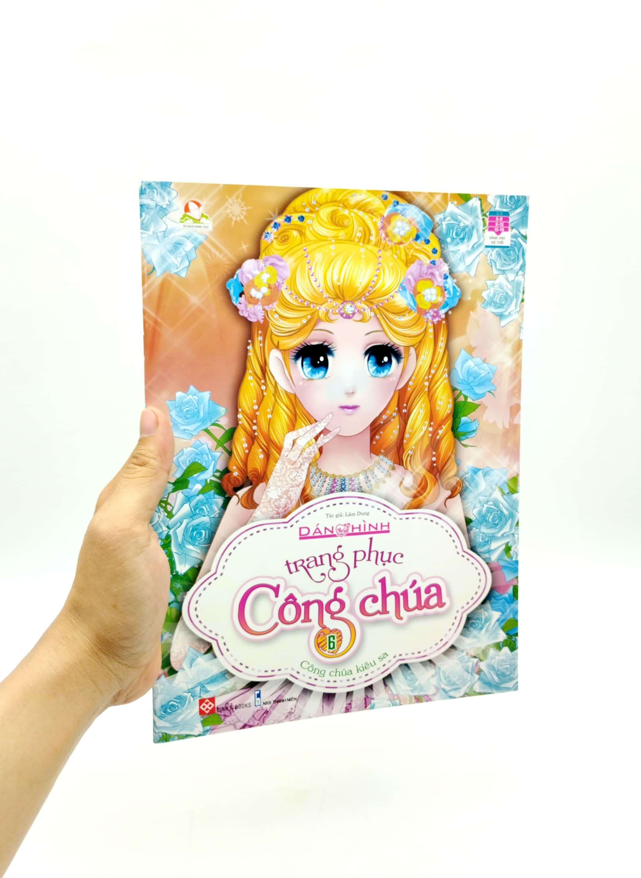 Dán Hình Trang Phục Công Chúa 6 - Công Chúa Kiêu Sa