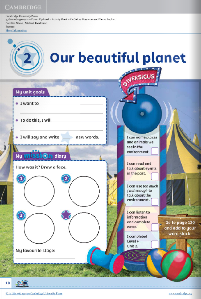 Power Up Level 4 Activity Book With Online Resources And Home Booklet
