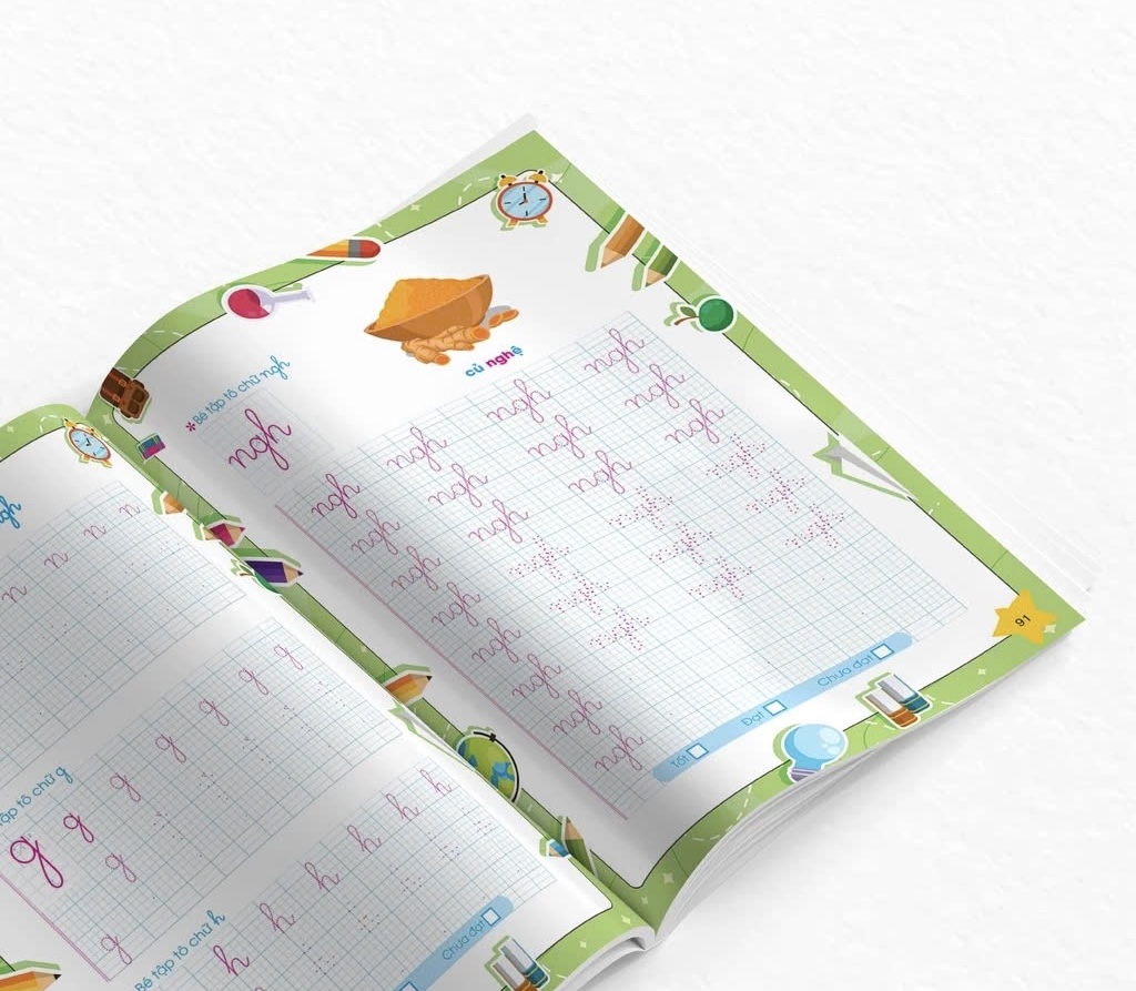 Sách- Bước Đầu Tập Viết dành cho bé 4-6 tuổi (Giúp bé tự tin vào lớp 1)