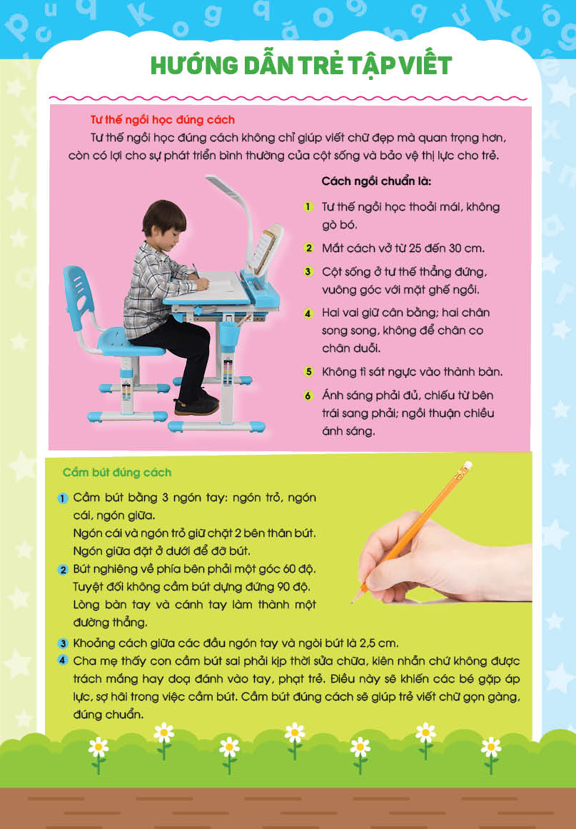 Bé Khởi Đầu Tập Viết - Tâm Thế & Hành Trang Vào Lớp 1