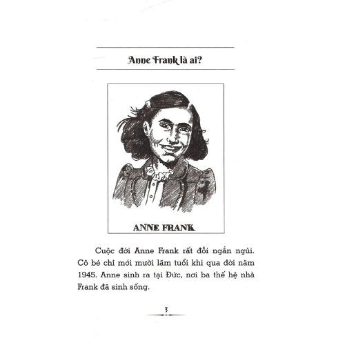 Anne Frank Là Ai? (Tái Bản 2018)