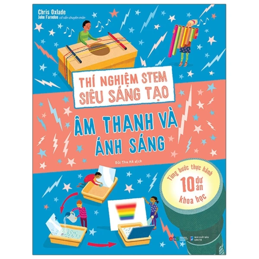 Bộ 4 Cuốn: Thí Nghiệm Stem Siêu Sáng Tạo
