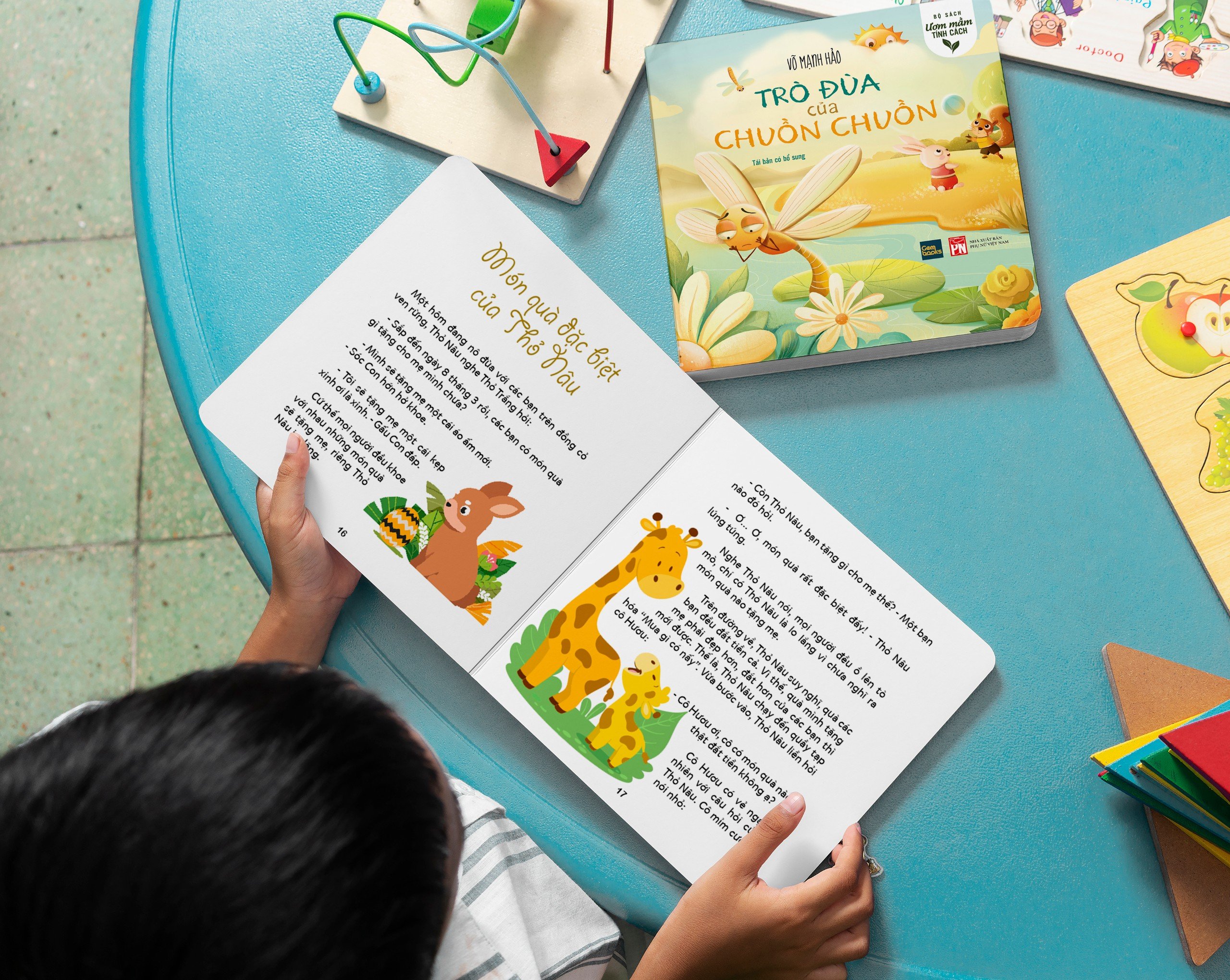 Sách Ươm Mầm Tính Cách: Trò Đùa Của Chuồn Chuồn - Gembooks