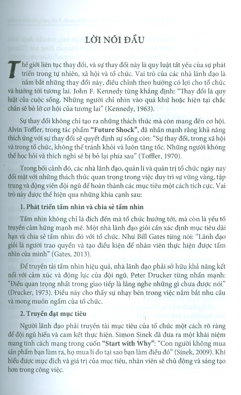 Phát Triển Năng Lực Lãnh Đạo, Quản Lí & Quản Trị Nhà Trường (Sách Chuyên Khảo)