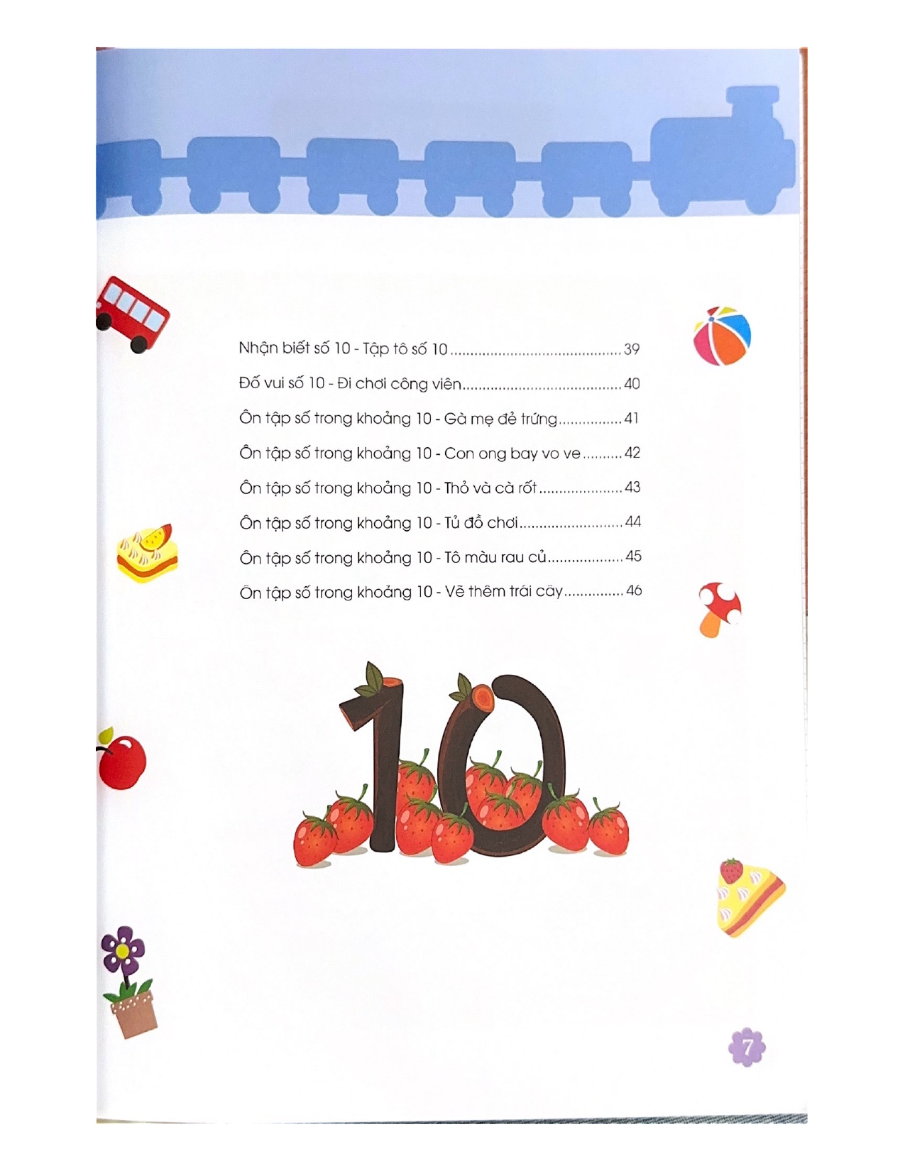 Thiên Tài Toán Học (4 - 5 Tuổi) - Nhận Biết Số Từ 5 - 10