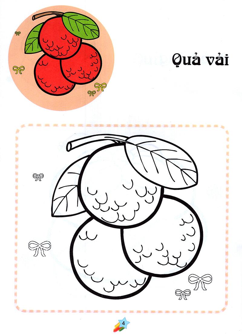 123 Nào Ta Tô Màu! - Hoa Quả