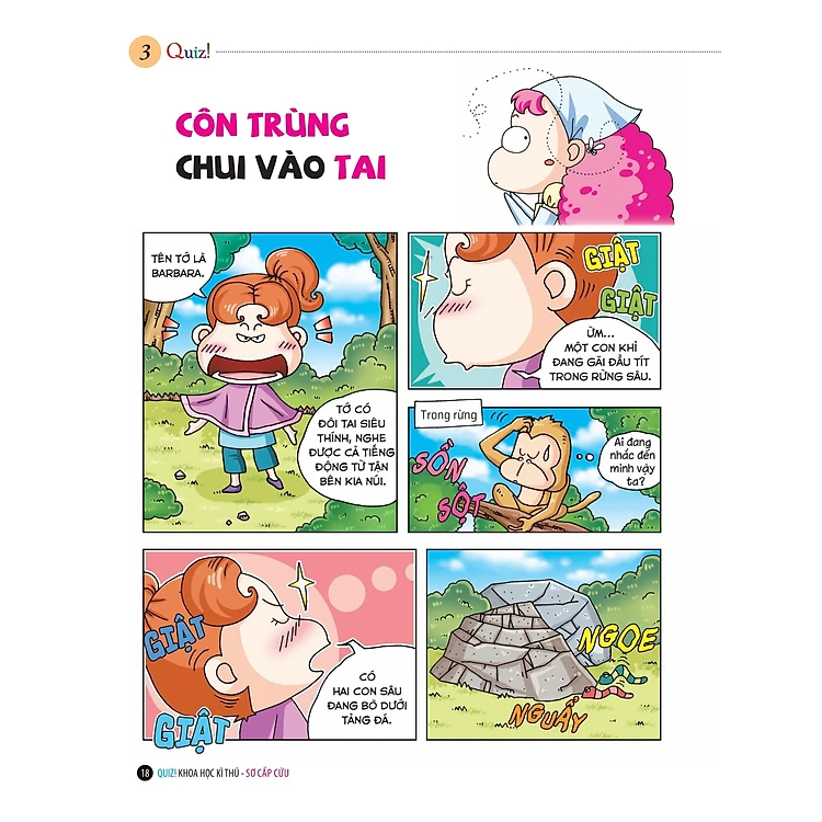 Quiz! Khoa Học Kì Thú: Sơ Cấp Cứu