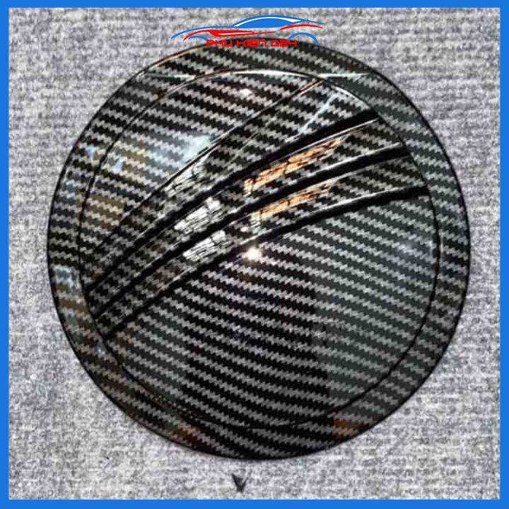 Ốp nắp bình xăng Elantra 2016-2017-2018-2019-2020 vân cacbon chống trầy trang trí ô tô