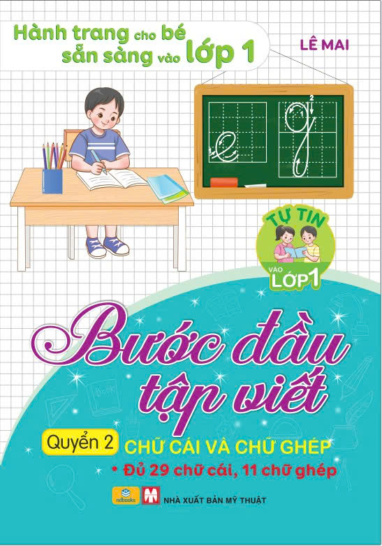 Combo 2 cuốn Bước đầu tập viết