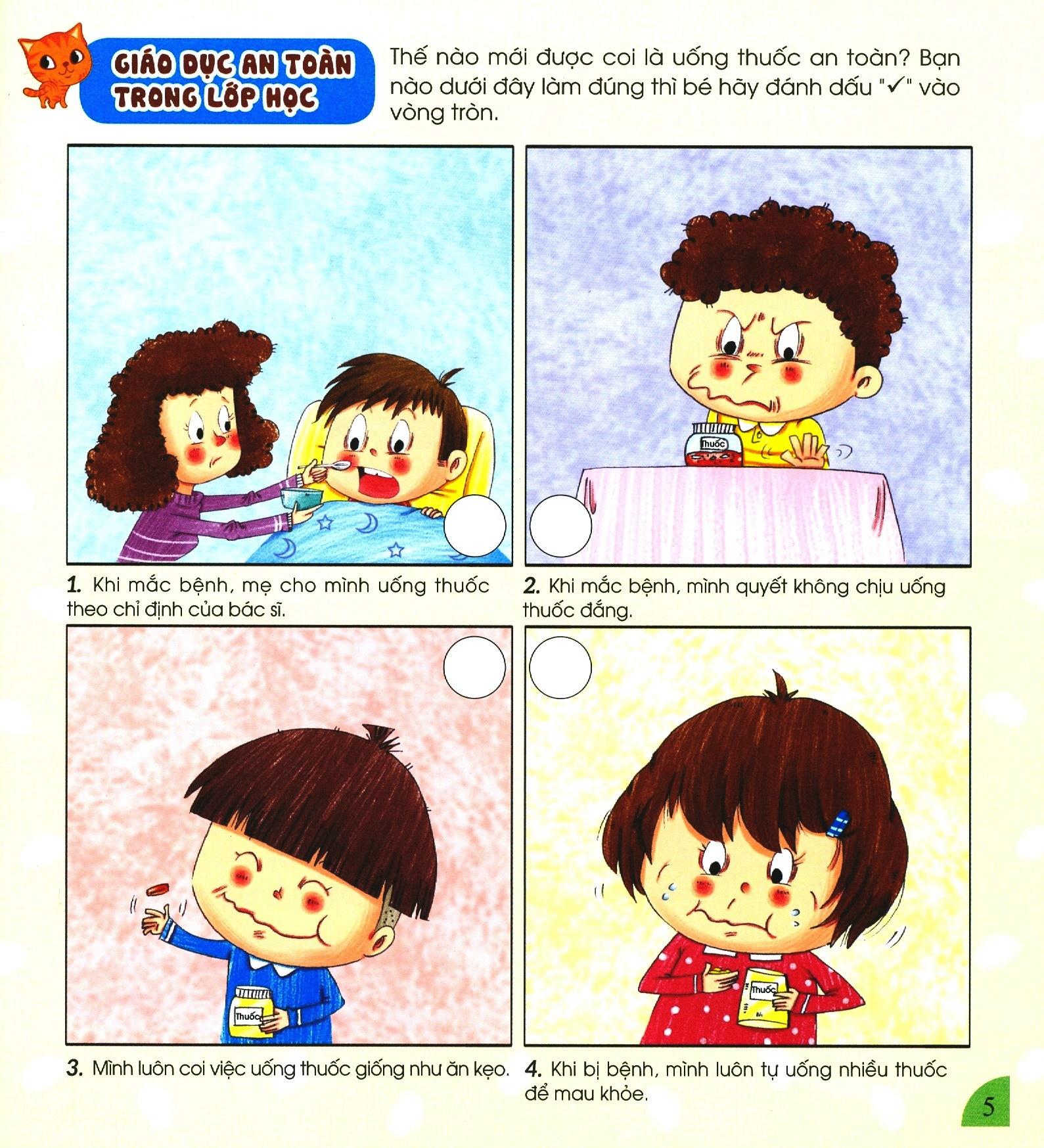 Giúp Bé Tránh Hiểm Nguy - Lớp Lá 1