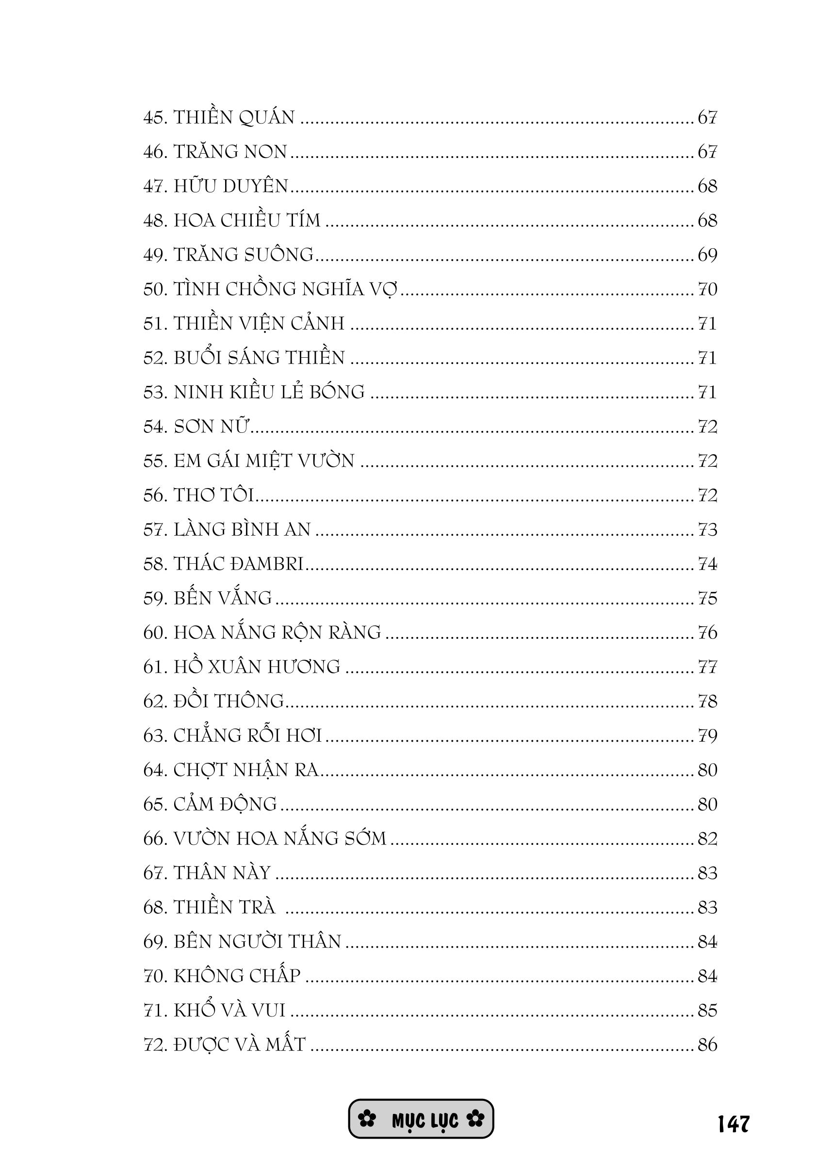 Tập Thơ Linh Hồn Trở Lại - Tự Do