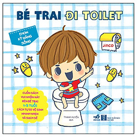 Ehon Kỹ Năng Sống - Bé Trai Đi Toilet